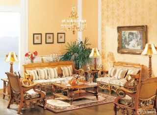 古典风格装修客厅效果图片
