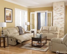 小户型简约欧式客厅组合沙发设计