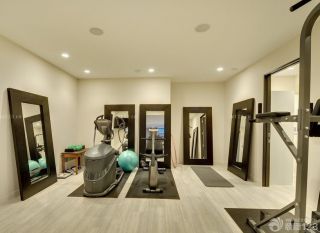 健身房简单室内装修效果图片