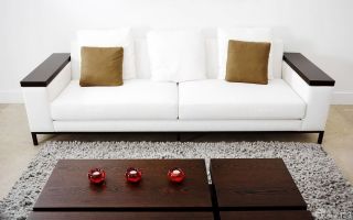 简约家装客厅白色美式沙发装修