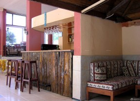 小型酒吧吧台设计效果图图片大全