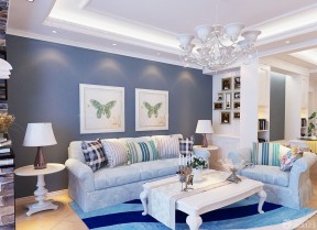 室内客厅装修 组合沙发装修效果图片
