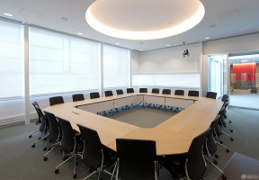 会议室背景墙效果图 现代风格