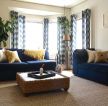 田园家装客厅沙发颜色搭配效果图