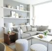 小户型简约风格客厅沙发颜色搭配装修效果图