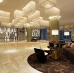 现代商务宾馆大厅设计装修效果图片