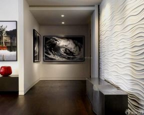 客厅硅藻泥装修效果图片 现代家装效果图