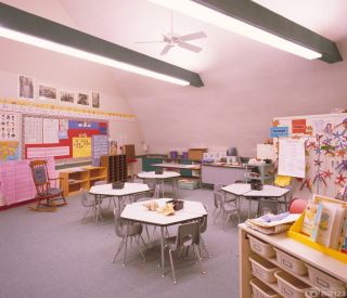 国外幼儿园教室装修效果图片