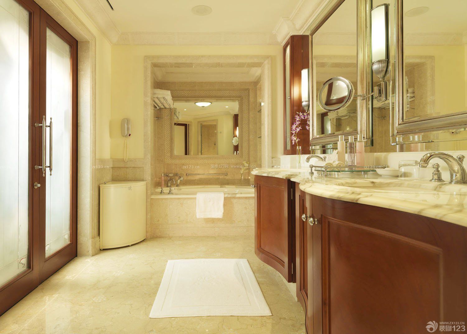 宾馆浴室装修效果图片