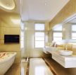 品牌卫浴店面最新室内装修设计效果图