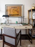 新古典主义风格家装书桌设计