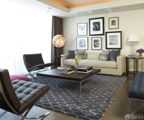 客厅沙发背景墙效果图 现代时尚装修