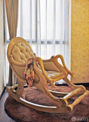 别墅室内设计休闲创意椅子装修效果图片