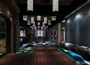 最新中式茶楼室内设计装修效果图图片