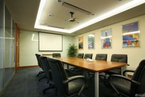会议室吊顶效果图 现代会议室装修效果图