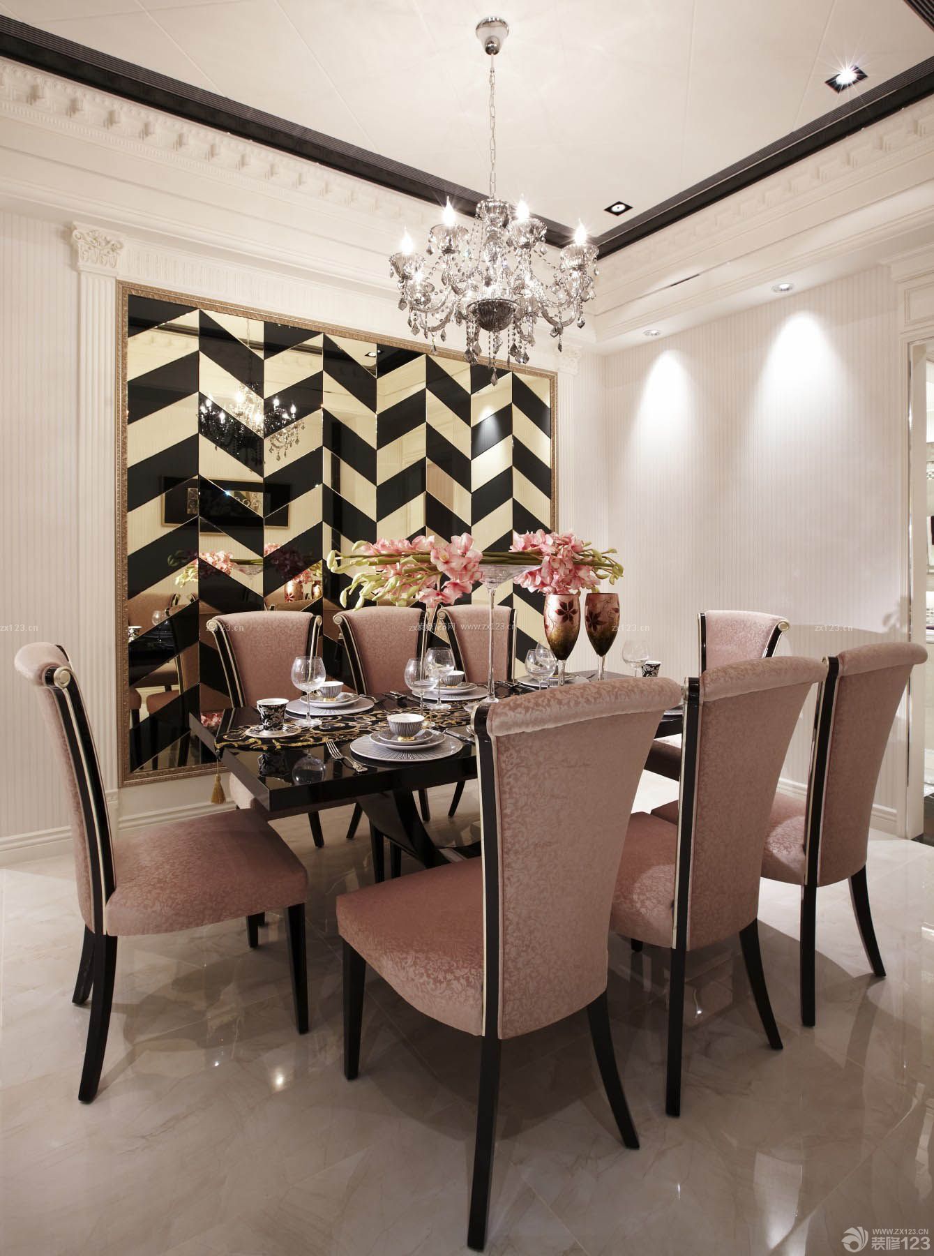 餐厅墙面设计装修效果图片