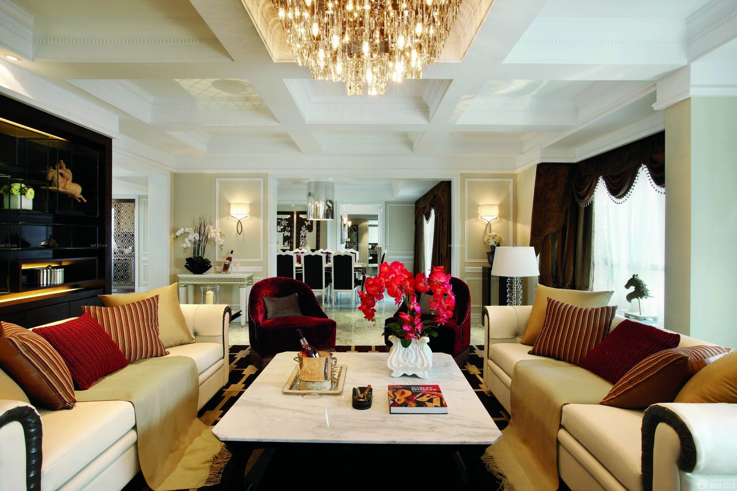 2021家装室内吊顶设计装修图片欣赏