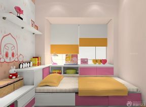 小卧室床设计 儿童房的设计