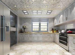 2023最新欧式家装厨房吊顶设计效果图