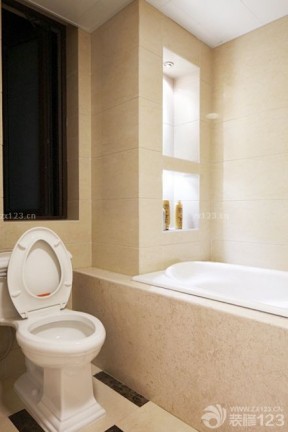 美式家居风格按摩浴缸装修效果图片