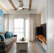 地中海风格客厅沙发颜色搭配装修效果