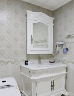 新古典欧式风格卫生间浴室柜装修效果图片