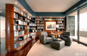 客厅连书房 现代风格装修