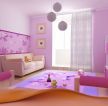 儿童房粉色墙面装修设计效果图片大全