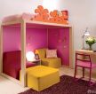 儿童房卧室小户型布艺沙发装修图片