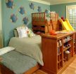 儿童房卧室实木床图片