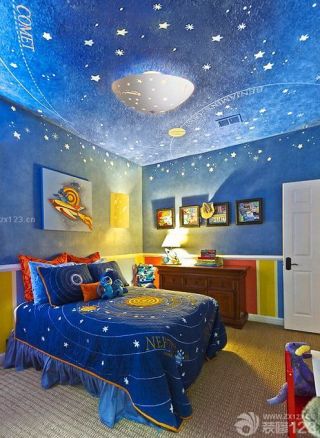 创意家居儿童房卧室设计图片
