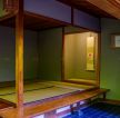 日式茶楼简约室内装修设计效果图图集