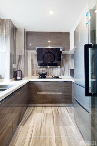 家装厨房地面瓷砖效果图