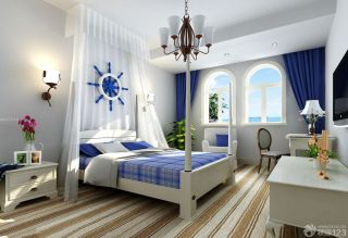 地中海风情卧室图片