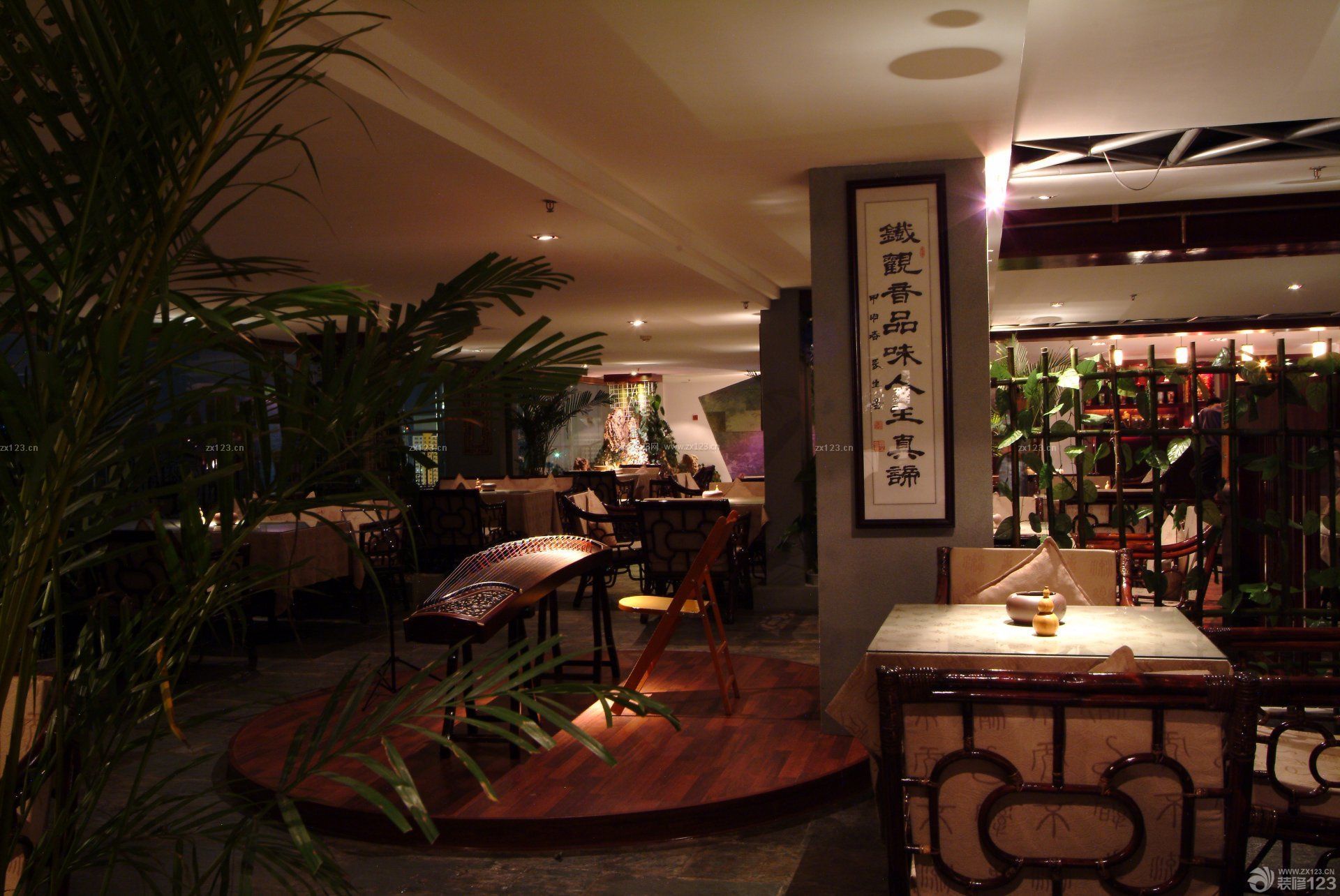 中式茶楼室内装饰设计案例