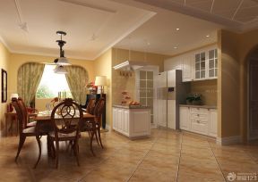 厨房和客厅隔断柜效果图 现代简约装修风格
