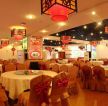 中式风格饭店大厅吊灯设计装修效果图片 