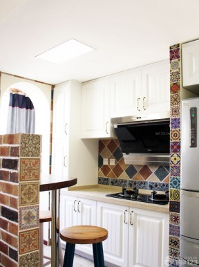 厨房墙面瓷砖颜色贴图