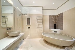 小浴室 现代简约装修风格