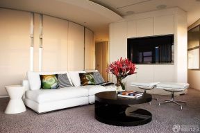 现代风格室内 小户型布艺沙发图片