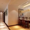 新中式风格客厅走廊装修效果图片