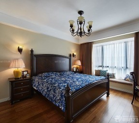 美式美式家具卧室床装修图片