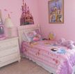 儿童房温馨粉色女生卧室设计