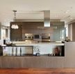现代家居开放式厨房装修设计效果图