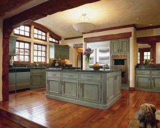 欧式复古家居厨房装修效果图