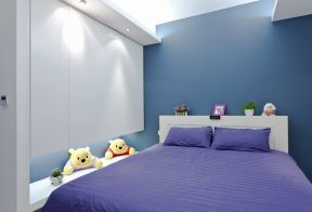 现代12平米卧室双人床装修效果图片
