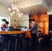 欧式咖啡店吧台设计效果图大全