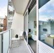 现代家装风格开放式小阳台效果图片