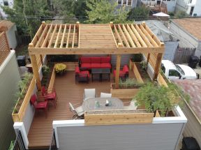 开放式小阳台 别墅屋顶设计