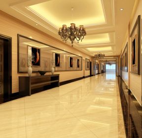 最新酒店走廊墙面装饰装修效果图片-每日推荐